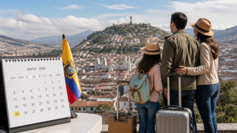 Ecuador tendrá otro feriado largo en mayo
