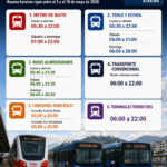 El transporte público en Quito funcionará durante el toque de queda, pero con cambios en los horarios de cierre. El Metro operará hasta las 22:00. El Trole y la Ecovía también cerrarán a las 22:00 de lunes a viernes, pero tendrán horarios más cortos el fin de semana. La restricción de movilidad rige de 23:00 a 05:00, entre el 3 y el 18 de mayo. 👉 Revisa los horarios completos en Infolec.